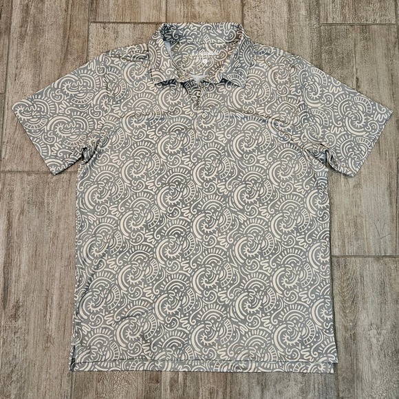 Chubbies Screen Saver Performance Polo Shirt Mens Size L Golf Retro Athletic - Picture 4 of 12